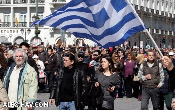 Greece: the first protests against the new government